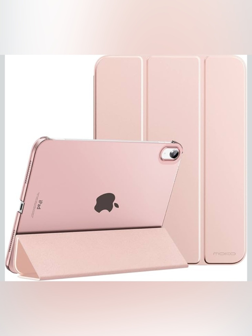 NWT iPad Case Rose Gold Pink 11th Gen 11 in 2025 10th Gen 10.9 in Smart Cover